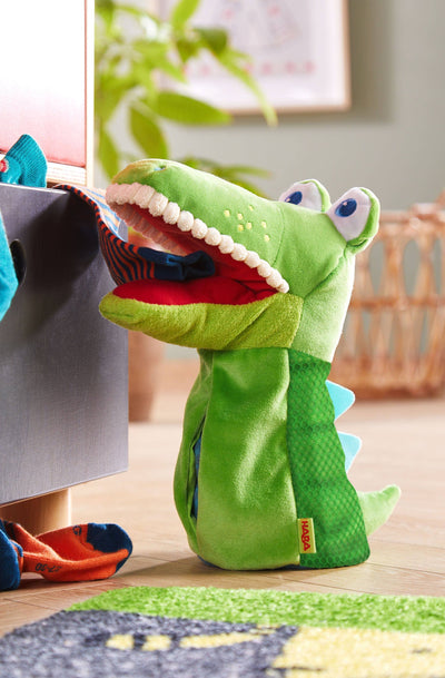 Eat-It-Up Croco Glove Puppet - HABA USA